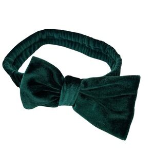 Green Velvet Stretch Hairband Headband for Women Girls Unbranded NWOT
